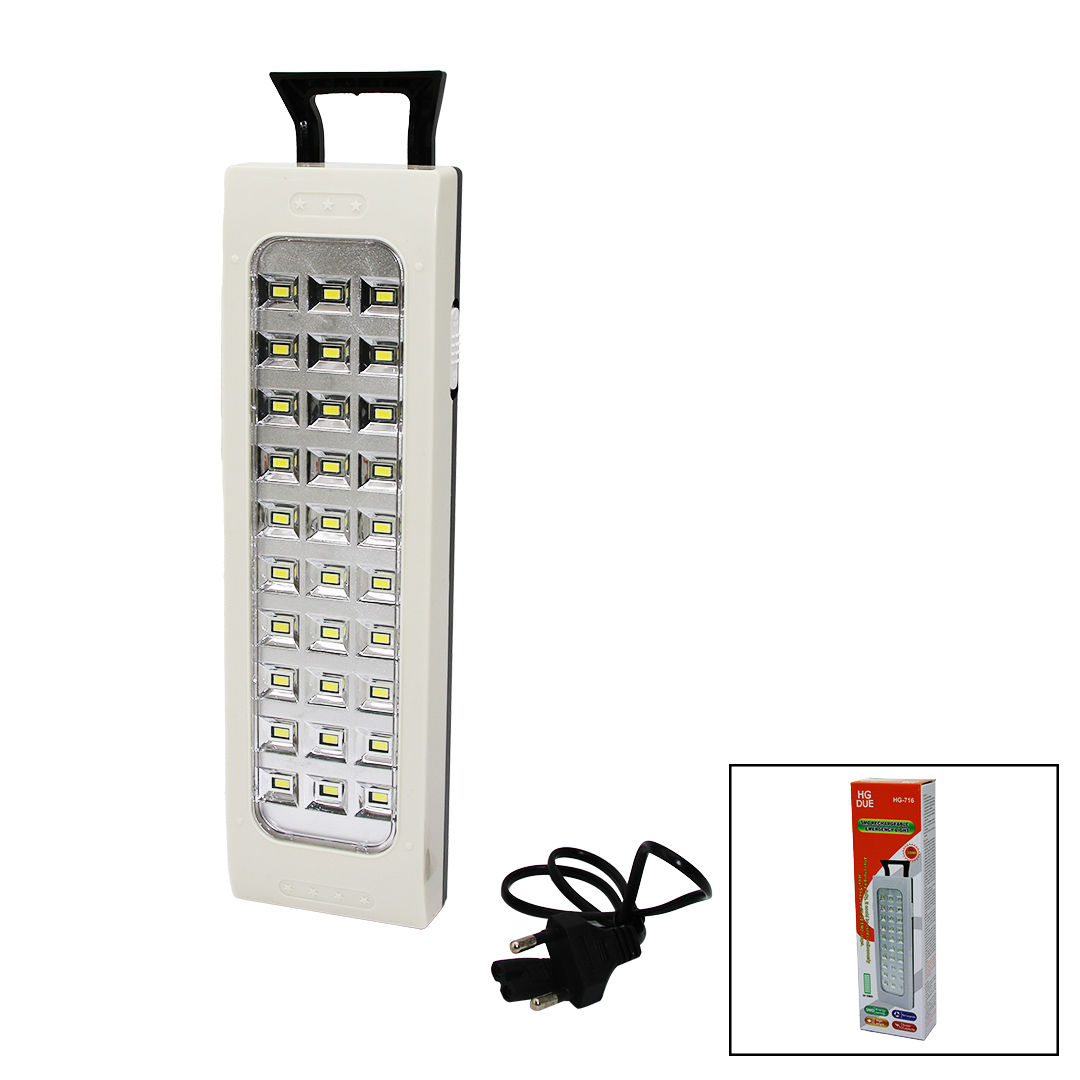 30SMD LED LAMBA IŞILDAK FENER FİŞ ŞARJLI - KULPLU (4401)