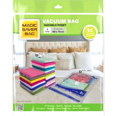 50X70 LARGE VAKUMLU POŞET HURÇ BAG (4401)