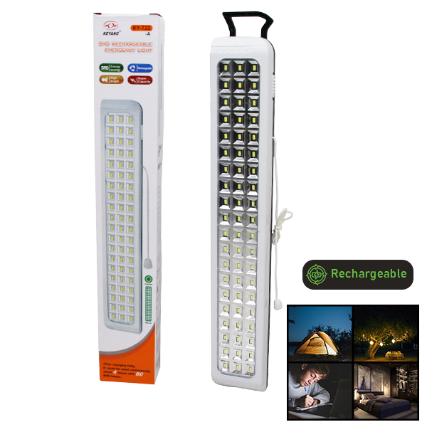 60 SMD LED ŞARJLI IŞILDAK FENER - EMERGENCY LIGHT (4401)