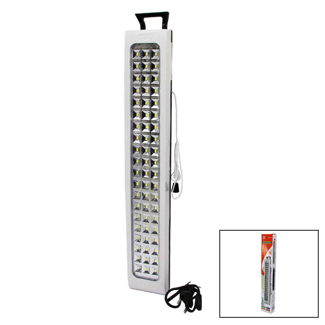 60SMD LED LAMBA IŞILDAK FENER FİŞ ŞARJLI - İPLİ AÇ KAPA - KULPLU (4401)