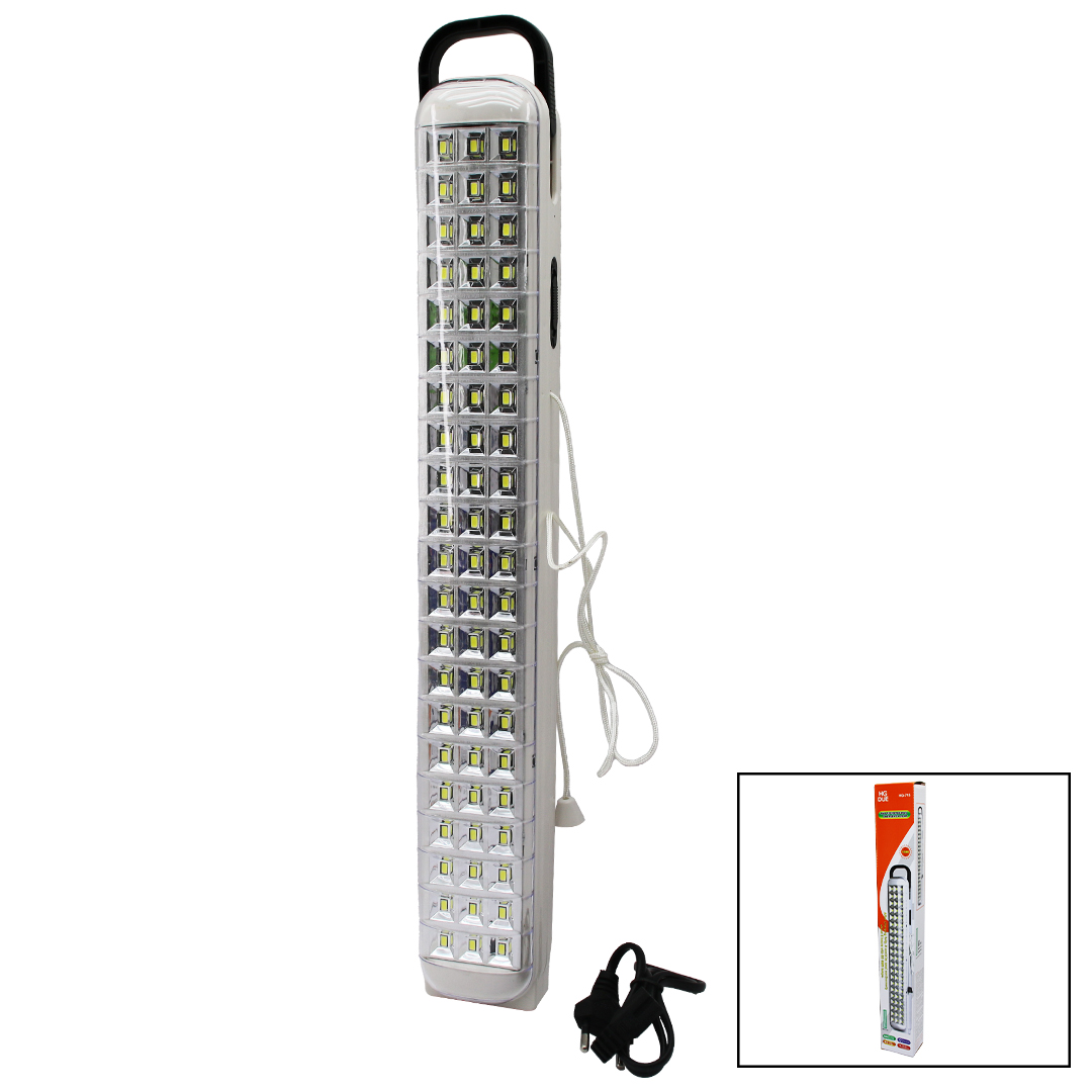 63SMD LED LAMBA IŞILDAK FENER FİŞ ŞARJLI - İPLİ AÇ KAPA - KULPLU (4401)