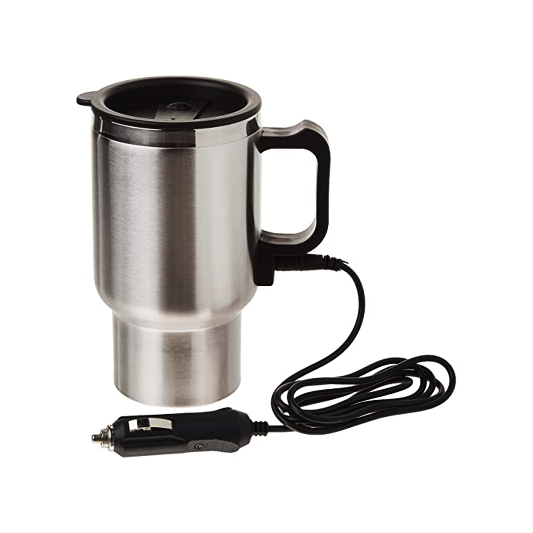 ARAÇ - OTO- 12V ÇELİK BARDAK KETTLE SU ISITICISI ÇAKMAKLIK FİŞLİ (4401)