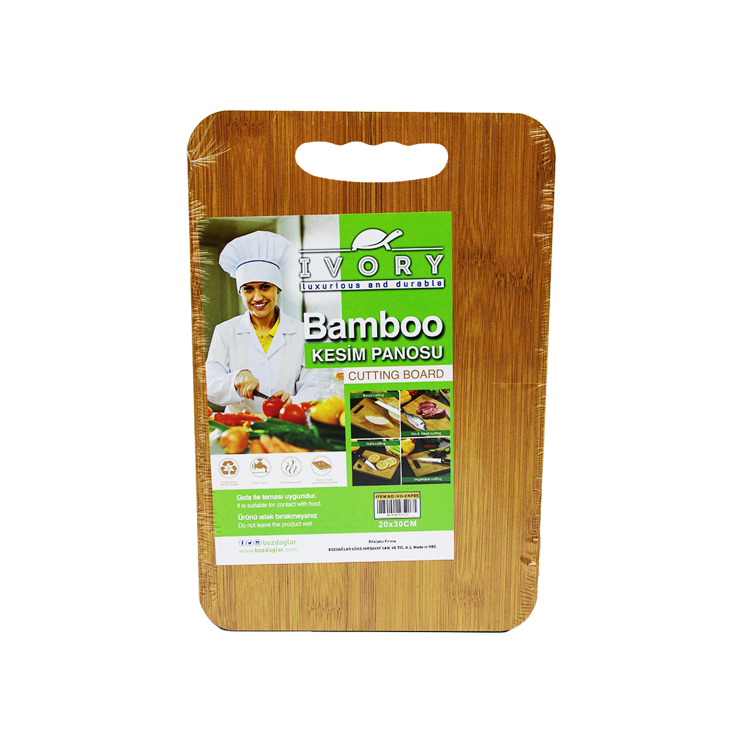 BAMBOO AHŞAP BAMBU KESİM PANOSU (4401)