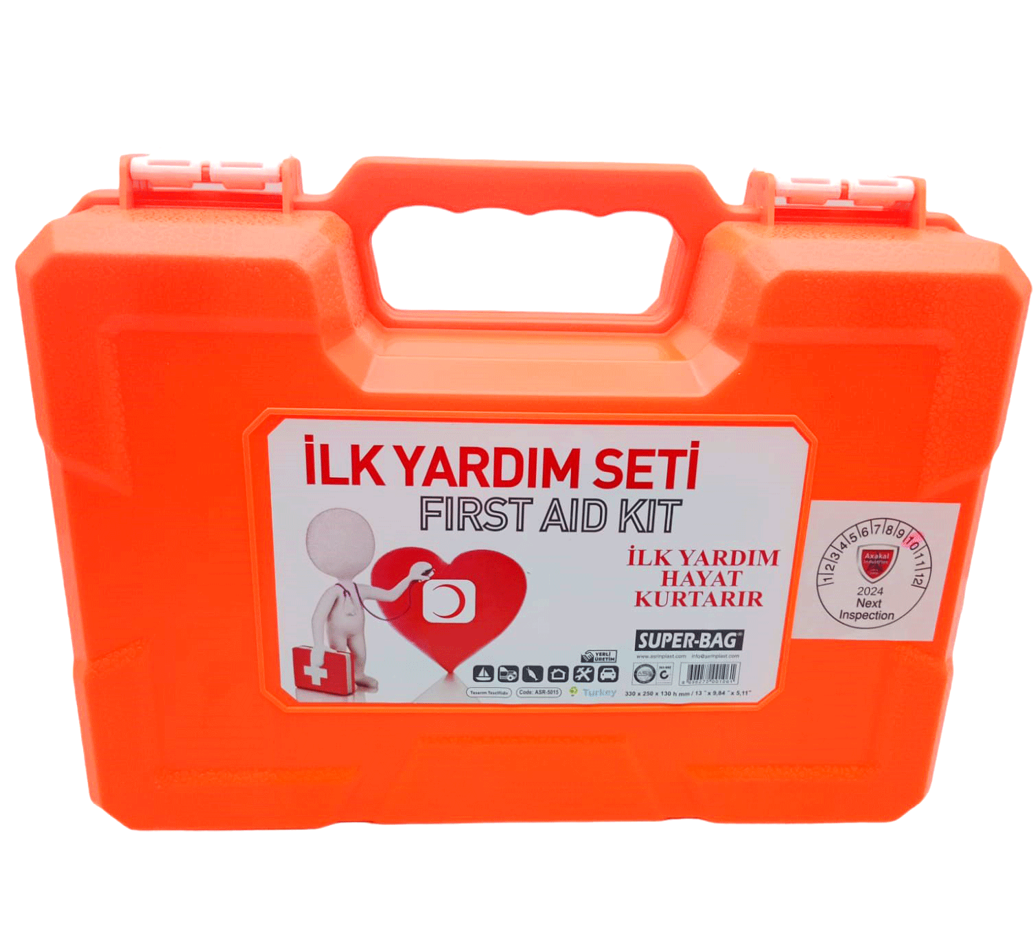 BÜYÜK İLK YARDIM SETİ FIRST AID KIT PLS.ÇANTALI (4401)