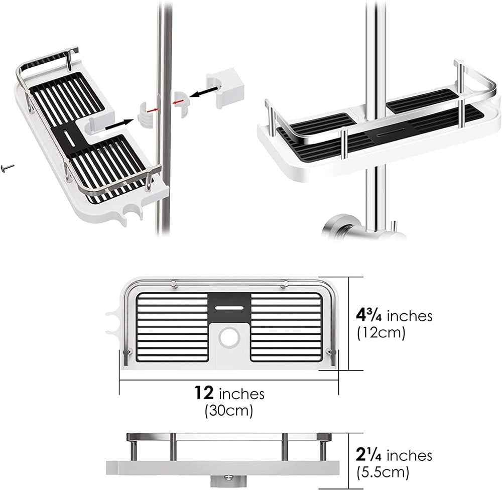 Banyo Duş Rafı