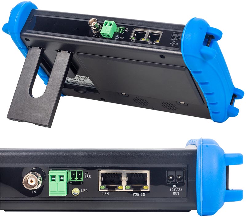 Mag 7'' Ekran IPC-ONVIF-AHD-CVI-TVI-HDMI-Analog Giriş CCTV Kamera Test Cihazı