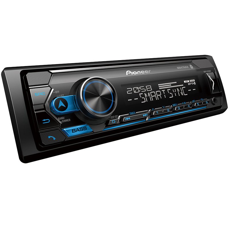 Pioneer MVH-S325BT USB-FM-AUX-Bluetooth 4x50 W Mekaniksiz Oto Teyp