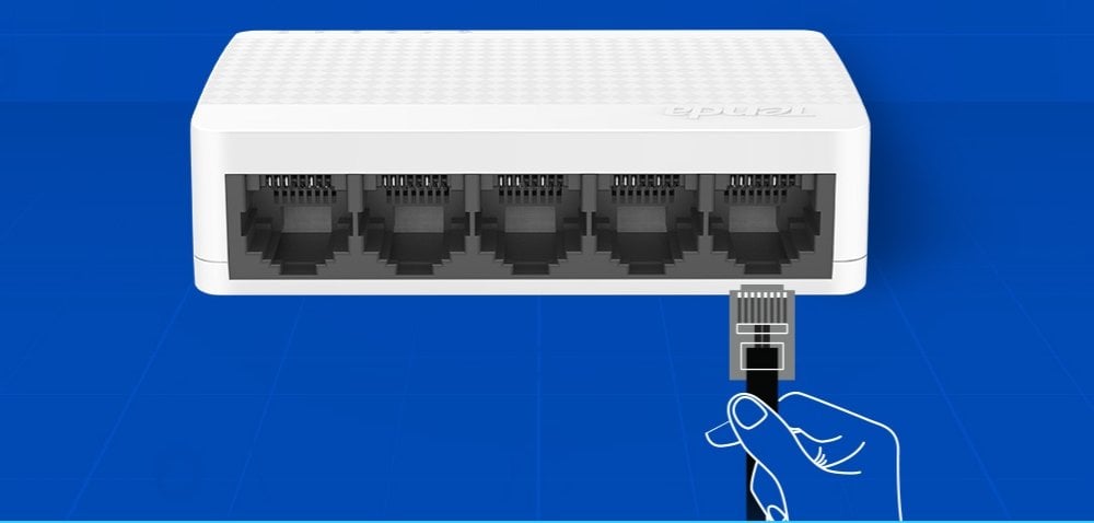 Tenda 5 port switch özellikleri