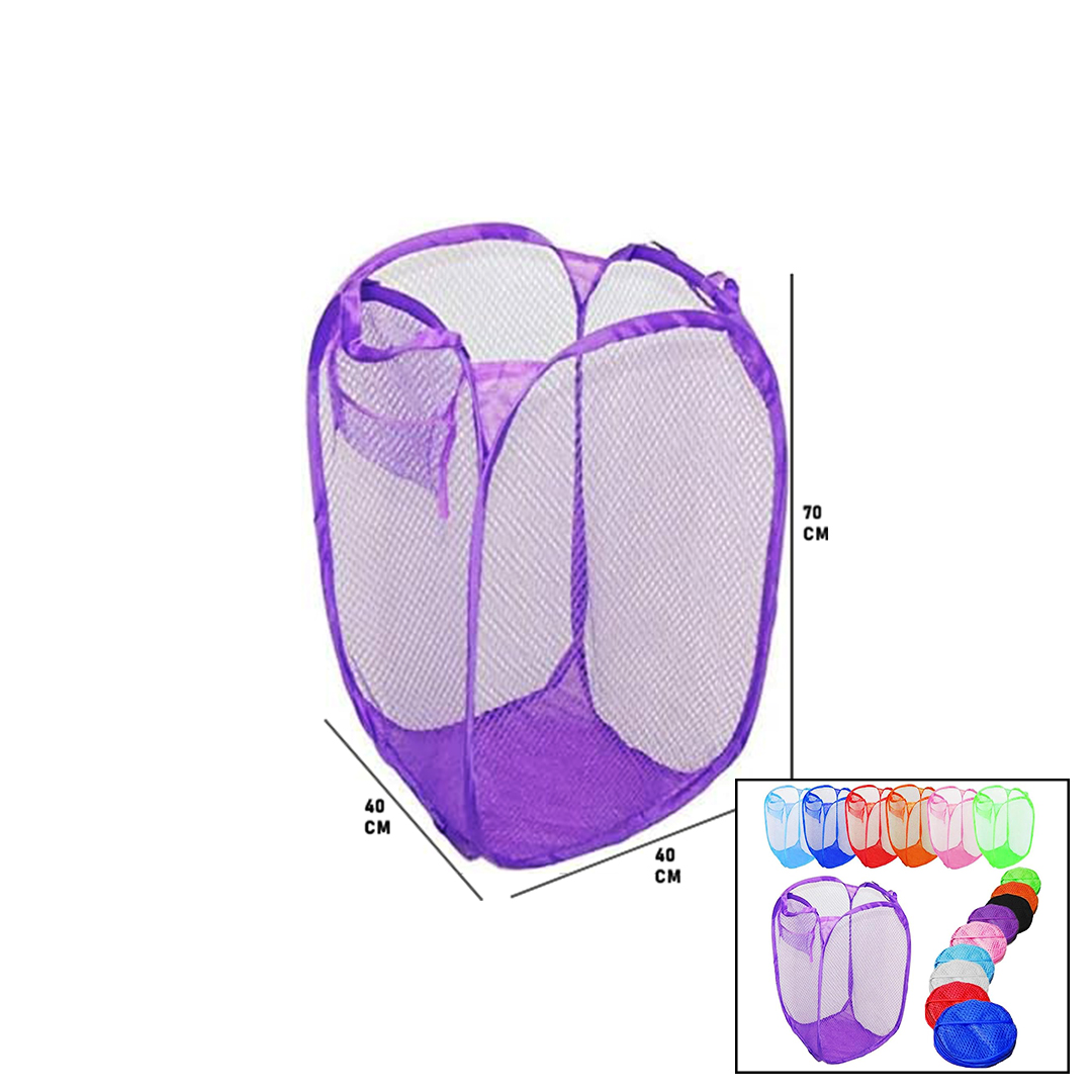 EASY OPEN HAMPER RENKLİ OYUNCAK SEPETİ FİLESİ 40X40X70CM (4401)