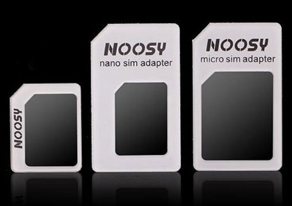 Noosy: Nano ve Micro Sim Kart Adaptörü (4401)