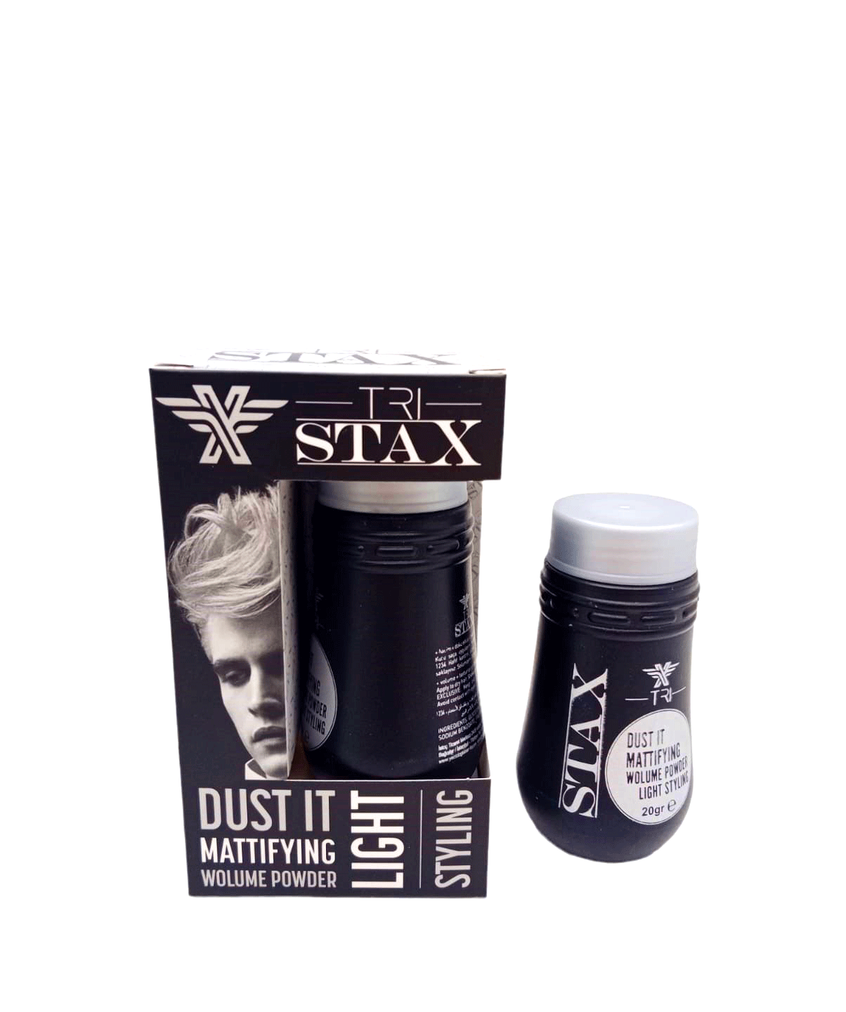 STAX WAX LIGHT PUDRA SİYAH KUTU SAÇ ŞEKİLLENDİRİCİ 20GR (4401)