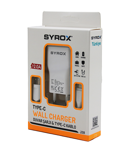 TYPE-C USB SET 2.0A WALL CHARGER EV ŞARJ ALETİ (4401)