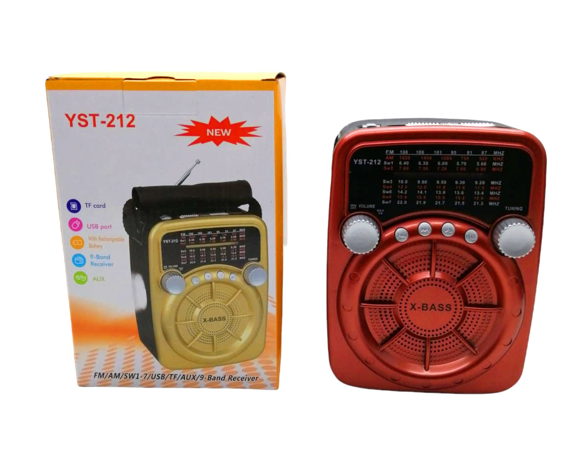 YST-212 SD/USB/FM NOSTALJİ BLUETOOTH SPEAKER PL-4151 (4401)