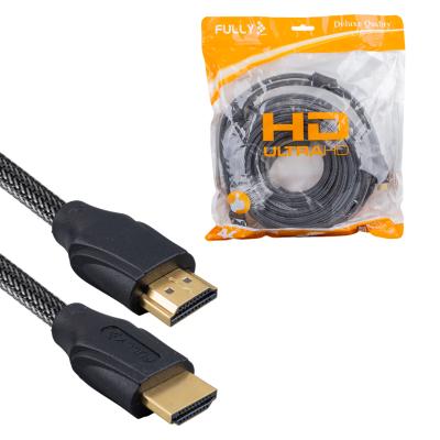 10 METRE ÖRGÜLÜ GOLD UÇLU HDMI KABLO