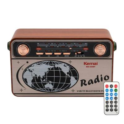 503B Dekoratif Eskitme Nostalji Uzaktan Kumandalı Radyo Usb/Aux/Hafıza Kartı/Bluetooth/Şarjlı