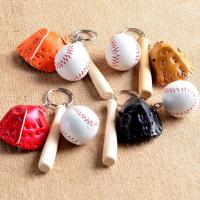 Gerçekçi Beyzbol Tasarımlı Şık Anahtarlık Kolye Çanta Süsü Baseball Keychain