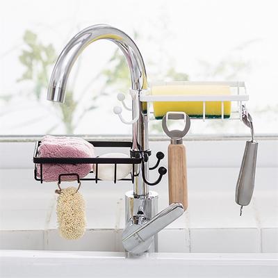 Paslanmaz Çelik Mutfak Banyo Musluğuna Sabitlenebilir Sabunluk