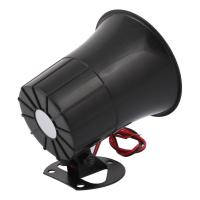 12 VOLT 30 WATT 6 MELODİLİ HORN SİREN HOPARLÖR