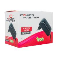 18 VOLT - 1 AMPER 3.5*1.35 UÇLU PLASTİK KASA PRİZ TİPİ ADAPTÖR