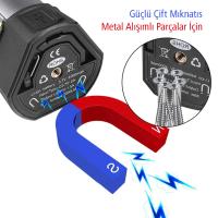 25 WATT USB - TYPE-C GİRİŞLİ P50 VE COB LEDLİ 2 KANATLI KOLLU ÇALIŞMA LAMBASI