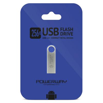 256 GB METAL USB 2.0 FLASH BELLEK