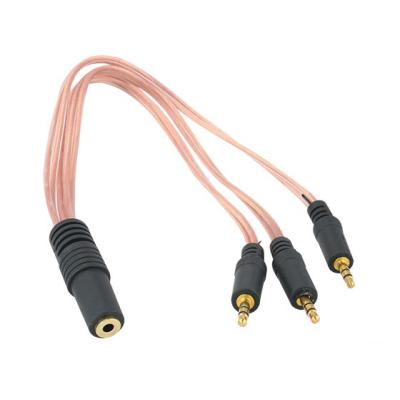 3.5 MM STEREO DİŞİ / 3 X 3.5 STEREO ERKEK 5+1 KABLO