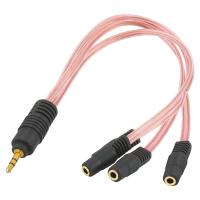 3.5 MM STEREO ERKEK/3 X 3.5 MM STEREO DİŞİ 5+1 KABLO