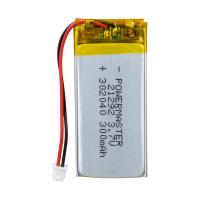 3.7 VOLT 300 MAH LİTYUM POLİMER PİL