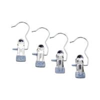 4 PCS KISKAÇLI TAŞINABİLİR ÇOK AMAÇLI TEKLİ - METAL ASKI SİLİKON KILIF UÇLU