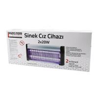 40W LÜX KASA - BEYAZ KUTU 2X20W SİNEK ÖLDÜRÜCÜ CIZ MAKİNE SD-70