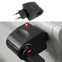 AC TO DC 220 VOLT ÇAKMAK FİŞİ ÇEVİRİCİ ADAPTÖR (INPUT:220V - OUTPUT:12V-500MA)