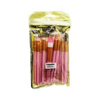 AÇIK PEMBE 20PCS MAKYAJ FIRÇA SETİ