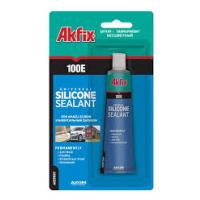 AKFİX 100-E  SA-111 AKU-07  ŞEFFAF TÜP SİLİKON 50 ML