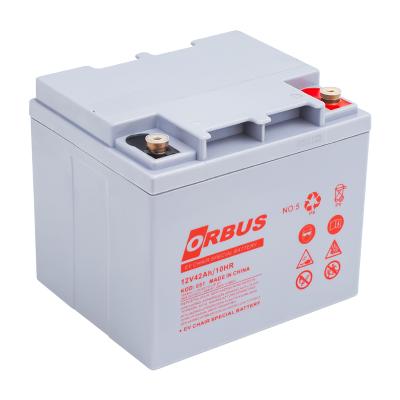 AKÜ 12 VOLT 42 AMPER ORBUS ( 197 X 165 X 175 MM )  (ENGELLİ ARAÇ AKÜSÜ)