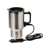 ARAÇ - OTO- 12V ÇELİK BARDAK KETTLE SU ISITICISI ÇAKMAKLIK FİŞLİ