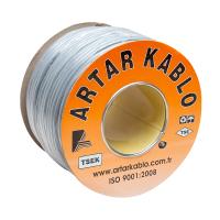 ARTAR 2X1.5 MM LIHCH BLENDAJLI BAKIR HOPARLÖR KABLOSU (100 METRE)