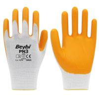 BEYBİ PN-3 SARI BEYAZ POŞETLİ İŞÇİ ELDİVEN NO-9L-10XL