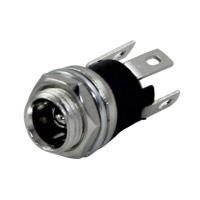 DC JAK ÜSTTEN SOMUNLU 2.1MM SOMUNLU Ø8MM (IC-258A)