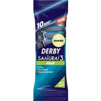 DERBY SAMURAİ 3 BIÇAK KLASİK 10PARÇA POŞETLİ