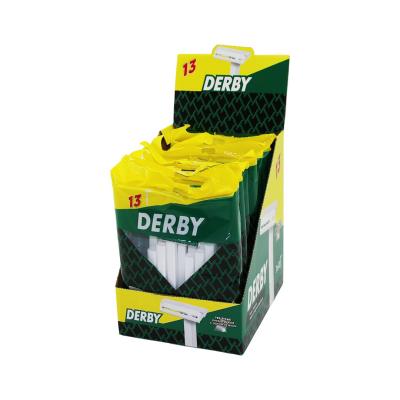 DERBY  TEK BIÇAK   13PCS POŞETLİ  SAPLI JİLET