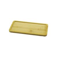 DİKDÖRTGEN  AHŞAP BAMBU YAĞDANLIK ALTLIK  MİNİ TEPSİ   20X10X0.8CM