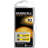 DURACELL 10 NO KULAKLIK PİLİ 6LI PAKET