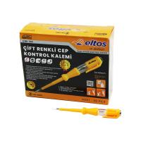 ELTOS CRK-130 ÇİFT RENKLİ KONTROL KALEMİ