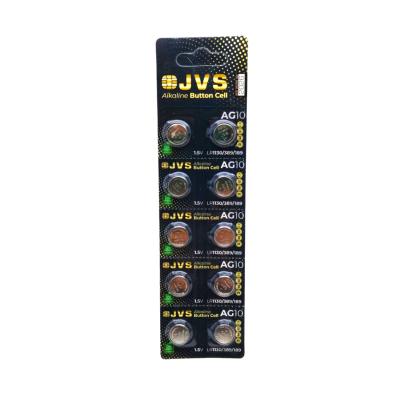 JVS AG10 1.5V LR1130 SAAT PİLİ 10LU KART