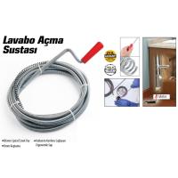 Lavabo Ve Gider Boruları Açacağı - Lavabo Açma Sustası - 8Metre