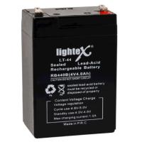 LIGHTEX LT-44 4 VOLT - 4 AMPER KURU AKÜ (IŞILDAK AKÜSÜ)