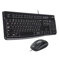 LOGITECH MK120 USB Q SİYAH KABLOLU KLAVYE+MOUSE SET