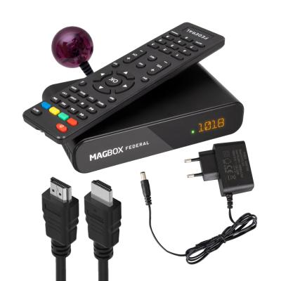 MAGBOX FEDERAL MİNİ HD + SCART TKGSLİ UYDU ALICISI