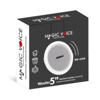 MAGICVOICE MV-6724  5 13 CM 8 OHM 6 W BEYAZ ALÇIPAN HOPARLÖR TRAFOSUZ