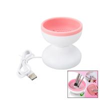 MAKEUP BRUSH CLEANER MAKYAJ FIRÇA TEMİZLEME MAKİNESİ  USB ÇALIŞMA - SİLİKON TIRTIKLI HAZNE